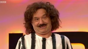 Bob Mortimer as footballer Tubby Brewster